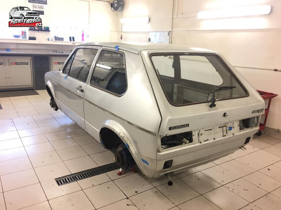 Přečtete si více ze článku Karosářské práce na VW Golf MK1